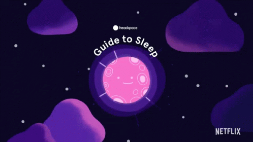 Guide To Sleep Headspace Guide To Sleep GIF - Guide To Sleep Headspace Guide To Sleep Time To Sleep GIFs