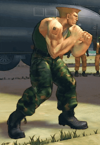 a man in a military uniform has an american flag on his arm