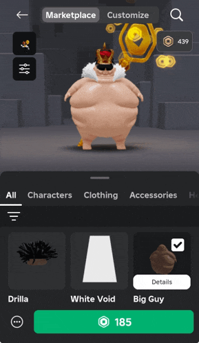 a screenshot of a game where a character is being created