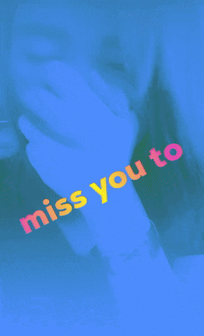 a green background with the words " miss you to " written on it