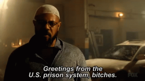 Greetings From The Us Prison System, Bitches. GIF - Prison Break Prison Break Gi Fs GIFs