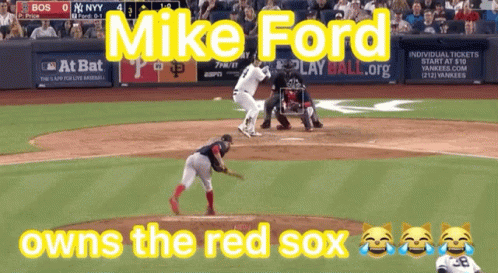 Mike Ford Red Sox GIF - Mike Ford Red Sox GIFs