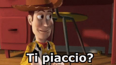 Toy Story Sceriffo Woody Ti Piaccio GIF - Toy Story Woody Do You Like Me GIFs
