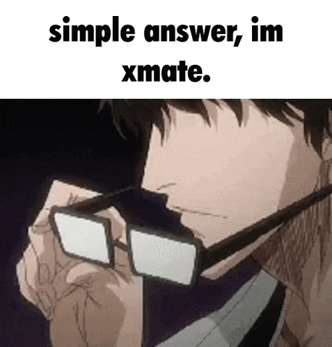 a man wearing glasses is looking down at something .