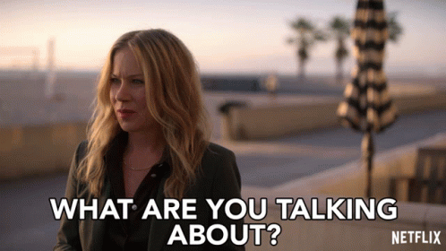 What Are You Talking About Christina Applegate GIF - What Are You Talking About Christina Applegate Jen Harding GIFs