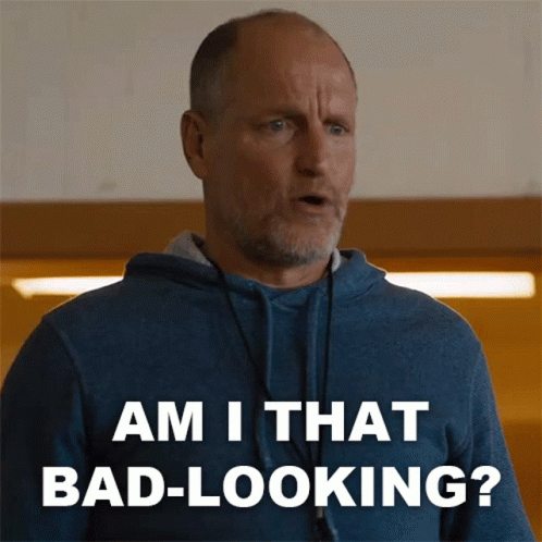 Am I That Bad Looking Marcus GIF - Am I That Bad Looking Marcus Woody Harrelson GIFs
