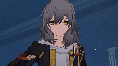 a girl in a video game with a glove on her hand