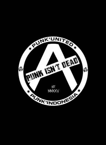 a logo that says punk isn 't dead