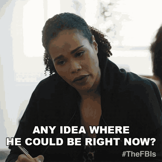 Any Idea Where He Could Be Right Now Sheryll Barnes GIF - Any Idea Where He Could Be Right Now Sheryll Barnes Fbi Most Wanted GIFs