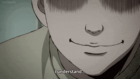 a close up of a man 's face with the words to curse someone is a difficult thing
