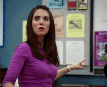 Totally GIF - Alison Brie Yes Agree GIFs