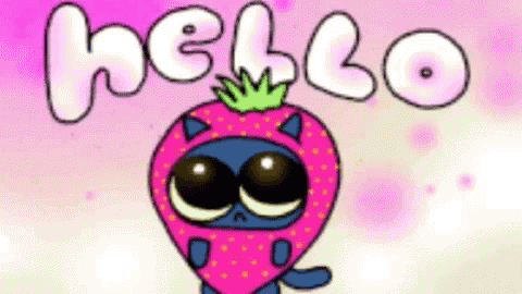 Sraweberry Hello GIF - Sraweberry Hello Berry GIFs