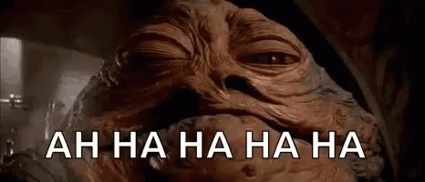 Jabba The Hutt Laugh GIF