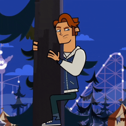 a cartoon character with the letter l on his shirt