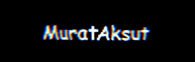 the word murataksut is displayed in a glitch effect on a black background
