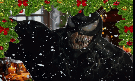 Venom Christmas GIF - Venom Christmas Dinner GIFs