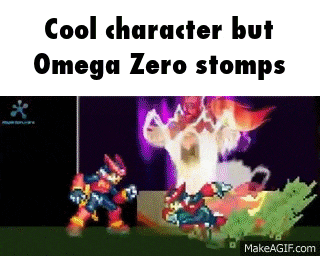 a cool character but omega zero stomps .