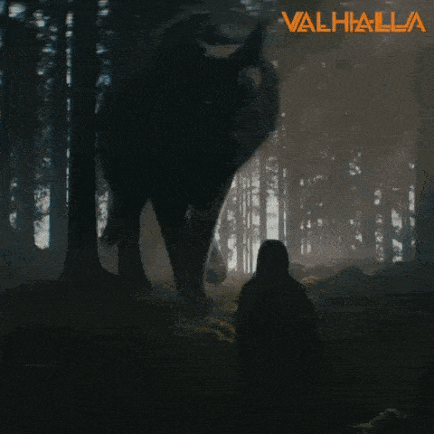 Valhalla Fenrir GIF - Valhalla Fenrir Vikingos GIFs