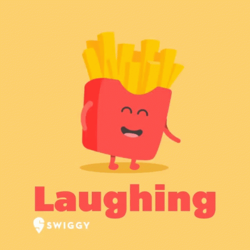 Swiggy French Fries GIF - Swiggy French Fries Happy GIFs