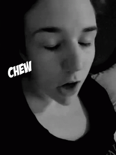 Chew Anna Wolf GIF - Chew Anna Wolf Gum GIFs