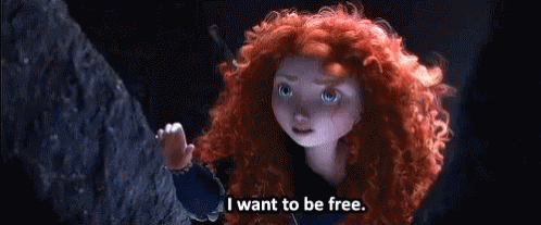 Disney Brave Iwant To Be Free GIF - Disney Brave Iwant To Be Free Merida GIFs