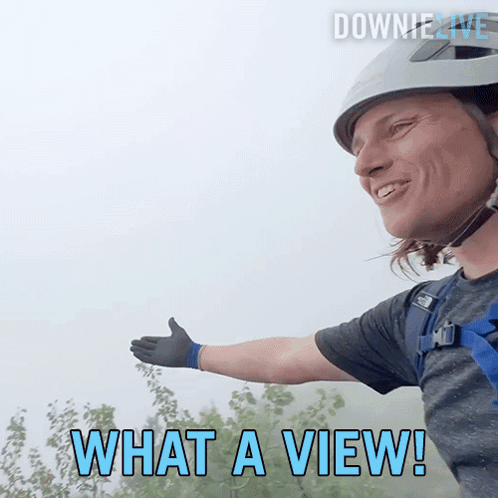 What A View Michael Downie GIF - What A View Michael Downie Downielive GIFs