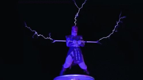 Lightning Powers Lightning Rod GIF - Lightning Powers Lightning Rod House Music GIFs