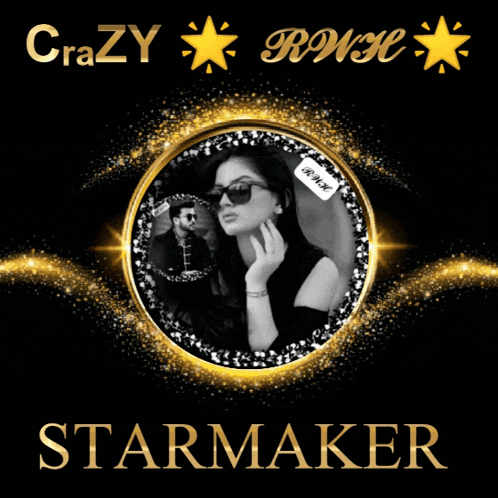a black background with the words starmaker crazy rwh