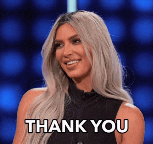 Kim Kardashian Thank You GIF - Kim Kardashian Thank You Thanks GIFs