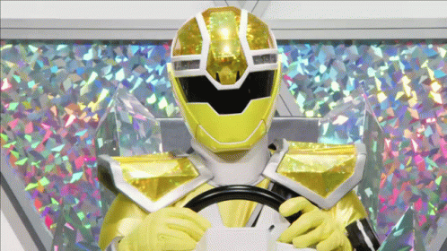 Mashin Sentai Kiramager Kiramai Yellow GIF - Mashin Sentai Kiramager Kiramai Yellow Think GIFs