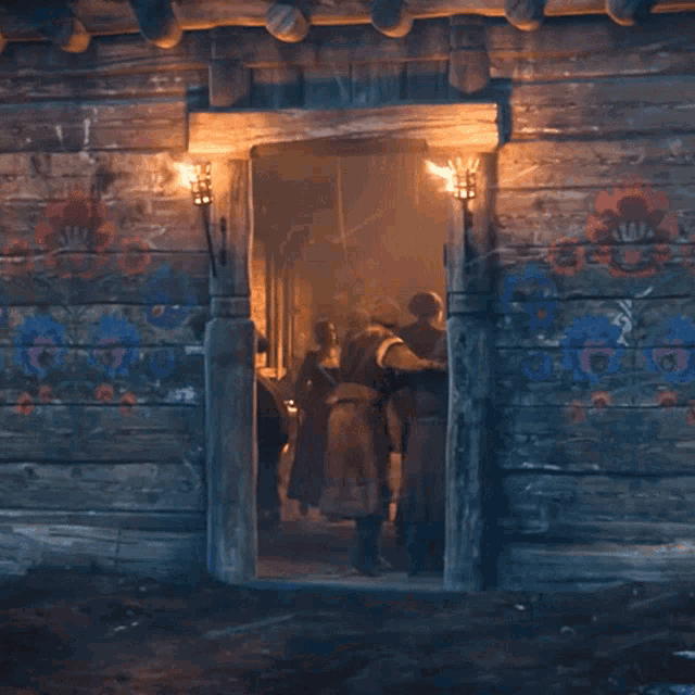 Closing The Door Gwent GIF - Closing The Door Gwent Gwent The Witcher Card Game GIFs