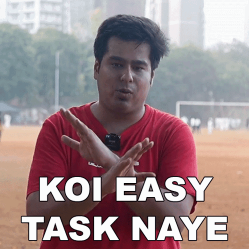 Koi Easy Task Naye Umesh Kripalani GIF - Koi Easy Task Naye Umesh Kripalani Global Esports GIFs