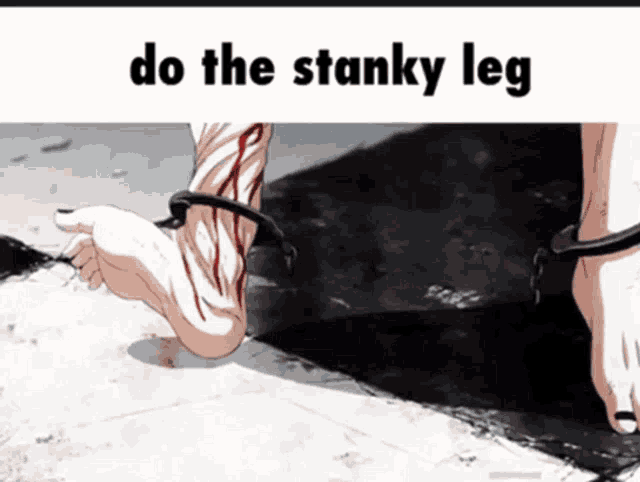 Tokyo Ghoul Stanky Leg GIF - Tokyo Ghoul Stanky Leg Stinky Ass Leg GIFs