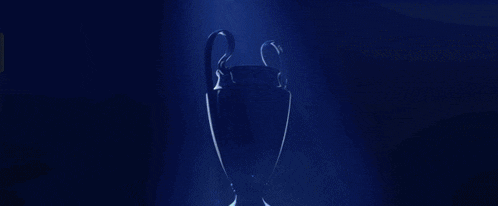 a silver trophy with the word uefa on it