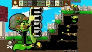 a screenshot of a video game called plants vs zombies
