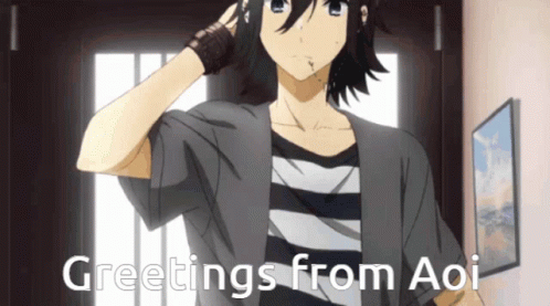 Aoi Greetings GIF - Aoi Greetings Hello GIFs