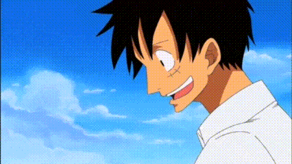 a man in a white shirt is smiling in front of a blue sky with clouds .