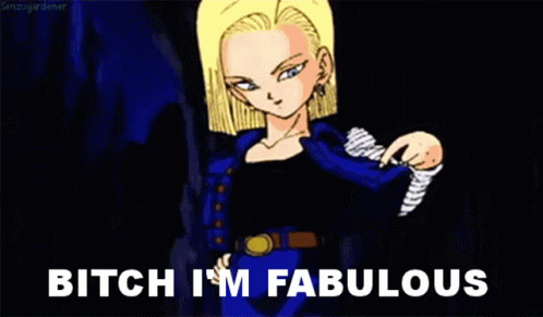 Bitch Android GIF - Bitch Android 18 GIFs