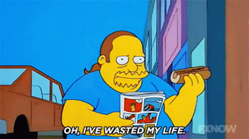 Comic Book Guy Simpsons GIF - Comic Book Guy Simpsons Oh No GIFs