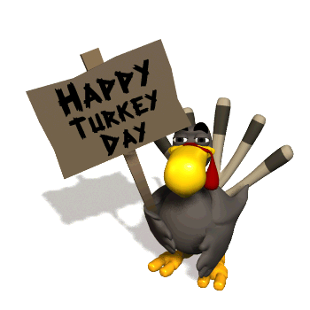 Happy Turkey Day Sign GIF - Thanksgiving Turkey GIFs