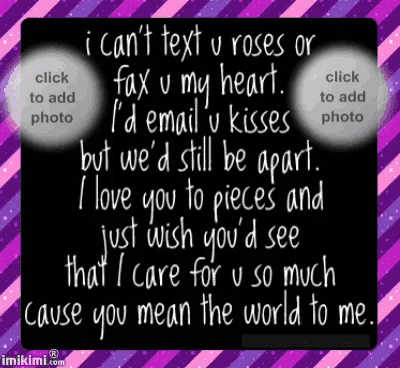 a picture that says ' i can 't text u roses ' on it