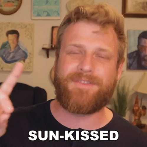 Sun Kissed Grady Smith GIF - Sun Kissed Grady Smith Kissed By The Sun GIFs
