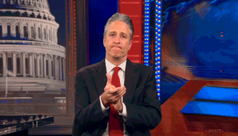 Jon Stewart - Slow Clap (Bravo Congress) GIF - Jon Stewart Slow Clap Clapping GIFs
