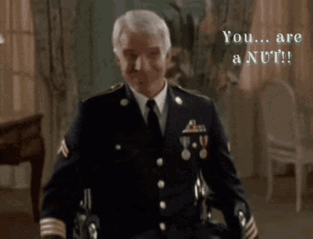 Dirty Rotten Scoundrels Steve Martin Freddy Benson You Are A Nut80s Movies GIF - Dirty Rotten Scoundrels Steve Martin Freddy Benson You Are A Nut80s Movies GIFs