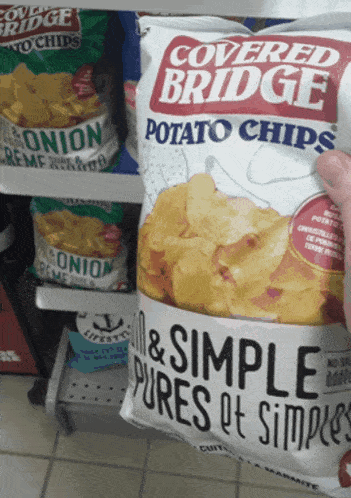 Covered Bridge Plain And Simple GIF - Covered Bridge Plain And Simple Plain Chips GIFs