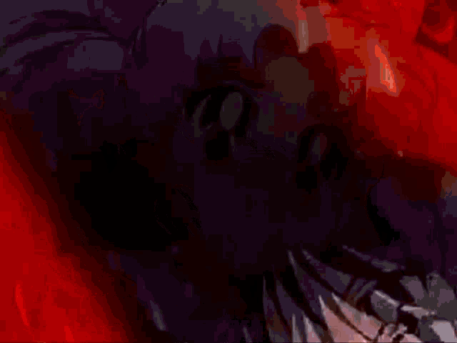 a close up of a girl 's face with the words `` mars crystal power '' written on the bottom .