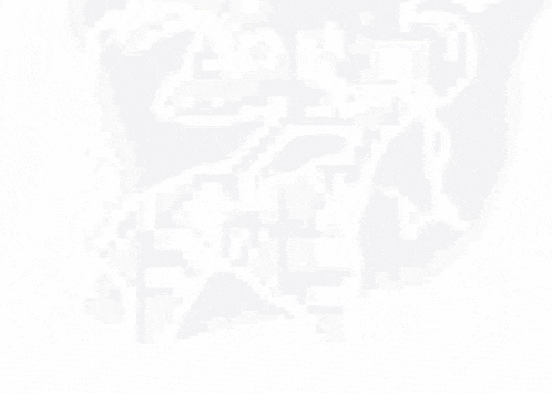 a pixel art of a building with a lightning bolt coming from it