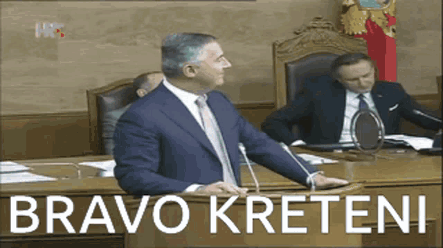 Bravo Kreteni Milo GIF - Bravo Kreteni Milo Milod Jukanovic GIFs