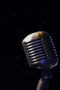 a poster with a microphone and the words starmaker voz vip on it