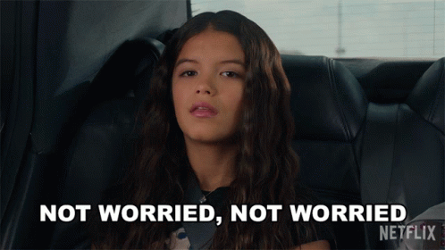 Not Worried Not Worried Missy Moreno GIF - Not Worried Not Worried Missy Moreno We Can Be Heroes GIFs